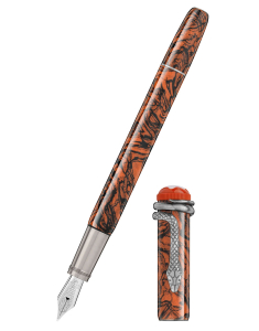 Montblanc Heritage Collection Rouge et Noir Serpent Marble Special Edition 119852