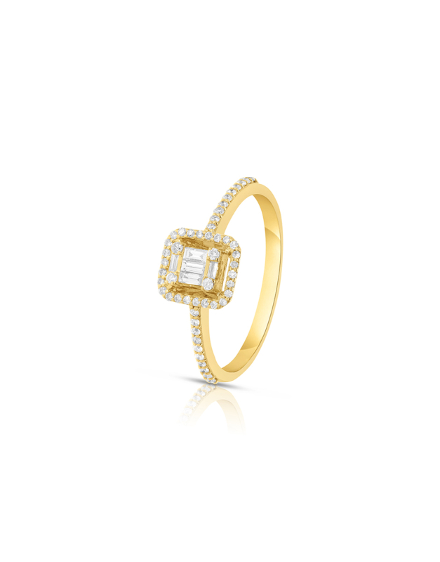 Inele Aur 14 Kt Diamonds RG102202-25-214-Y