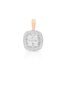 pandantiv Luna aur 14 kt bouquet cu diamante FI52147S-WD4RP