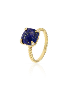 Peroni&Parise Queen aur 14 kt cu diamante si lapis lazuli 