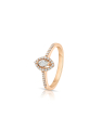 inel de logodna aur 14 kt halo pave cu diamante RG101930-01-314-P