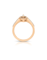 inel de logodna aur 14 kt halo pave cu diamante RG101930-03-314-P