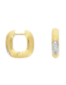 cercei Nanis Gold Libera aur 18 kt cu diamante OS5-602-Y
