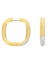 cercei Nanis Gold Libera aur 18 kt cu diamante OS6-602-Y