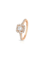 inel de logodna aur 14 kt halo pave cu diamante RG102451-03-314-P