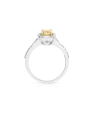 inel de logodna aur 18 kt halo pave cu diamante RG103044-418-WY