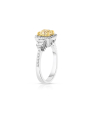 inel de logodna aur 18 kt halo pave cu diamante RG103101-418-WY