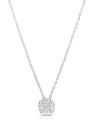 colier aur 14 kt bouquet cu diamante PD097743-114-W
