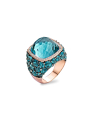 inel Tirisi Jewelry Doha aur 18 kt cu diamante si topaze TR9408LBT-P