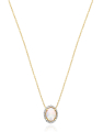 colier Nanis Gold Dancing Reverse aur 18 kt cu diamante si opal CS33-584-Y