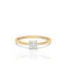 inel de logodna aur 14 kt bouquet cu diamante SJ00139RF0010-Y