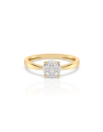 inel de logodna aur 14 kt bouquet cu diamante SJ00141RF0020-Y