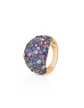 inel Tirisi Jewelry Doha aur 18 kt cu diamante si pietre semipretioase TR9618AM-P