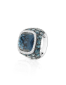 inel Tirisi Jewelry Doha aur 18 kt cu diamante si topaze TR9408LBT-W
