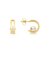 cercei Mikimoto Basic aur 18 kt cu perle de cultura PE1723-K