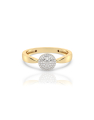 inel de logodna aur 14 kt bouquet cu diamante EU13519RF0010-Y