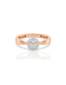 inel de logodna aur 14 kt bouquet cu diamante EU13519RF0010-P