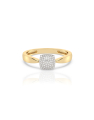 inel de logodna aur 14 kt bouquet cu diamante EU13541RF0010-Y