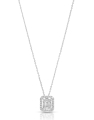 colier aur 18 kt baguette cu diamante PD102201-15-118-W