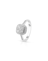 inel de logodna aur 18 kt bouquet pave cu diamante RG144-0091-118-W