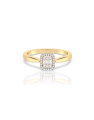 inel de logodna aur 14 kt baguette cu diamante EU11710RF0016-Y