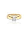 inel de logodna aur 14 kt bouquet cu diamante FS12957-Y