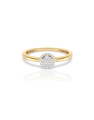 inel de logodna aur 14 kt halo cu diamante EU13127RF0008-Y