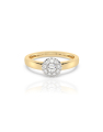 inel de logodna aur 14 kt bouquet cu diamante EU12928RF0036-Y