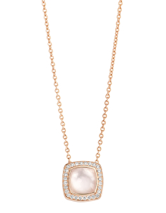 Tirisi Jewelry Milano aur 18 kt cu diamante si cuart alb 