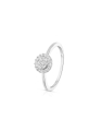 inel de logodna aur 14 kt bouquet cu diamante SR104556001-W