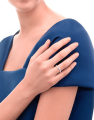inel de logodna Recarlo Anniversary aur 18 kt solitaire cu diamant R01SO195-041-14-W