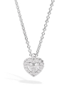 colier Recarlo Anniversary aur 18 kt inima cu diamante P67SC002-023-45-W