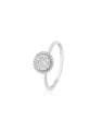 inel de logodna aur 14 kt bouquet cu diamante RG102069-114-W