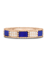 inel Roberto Coin Art Deco aur 18 kt cu lapis lazuli si diamante ADV888RI2264R