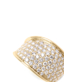 inel Marco Bicego Lunaria Alta aur 18 kt cu diamante AB550-B1-Y