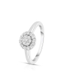 inel de logodna Luna aur 14 kt bouquet cu diamante KA51976Q-WD4WN