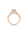 inel de logodna aur 14 kt bouquet pave cu diamante RG101701-314-P