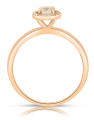 inel de logodna aur 14 kt halo cu diamante RG103891-30-314-P