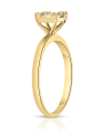 inel de logodna aur 14 kt baguette cu diamante RG103886-214-Y