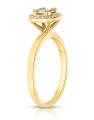 inel de logodna aur 14 kt baguette cu diamante RG103882-214-Y