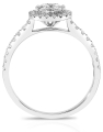 inel de logodna aur 18 kt bouquet pave cu diamante RG-118-121-W