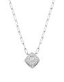 colier Dinh Van Le Cube aur 18 kt cu diamante 708622-W