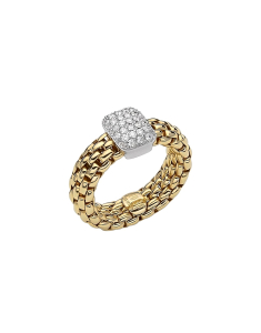 Fope Vendôme Flex’it aur 18 kt cu diamante 