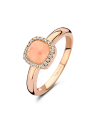 inel Tirisi Jewelry Milano aur 18 kt cu diamante si cuart TR9624GUQ-P