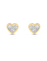 cercei Lilu aur 14 kt inimioare cu diamante EU12311EH0012-Y-p