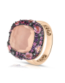 inel Tirisi Jewelry Doha aur 18 kt cu diamante safire roz si cuart TR9795PQ-P