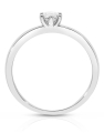 inel de logodna aur 14 kt solitaire cu diamant RG082852-25-114-W