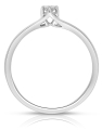 inel de logodna aur 14 kt solitaire cu diamant RG082854-10-114-W