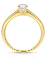 inel de logodna aur 18 kt solitaire cu diamant EU17294RR0050-Y