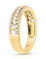 inel aur 14 kt cu diamante SR43943-Y